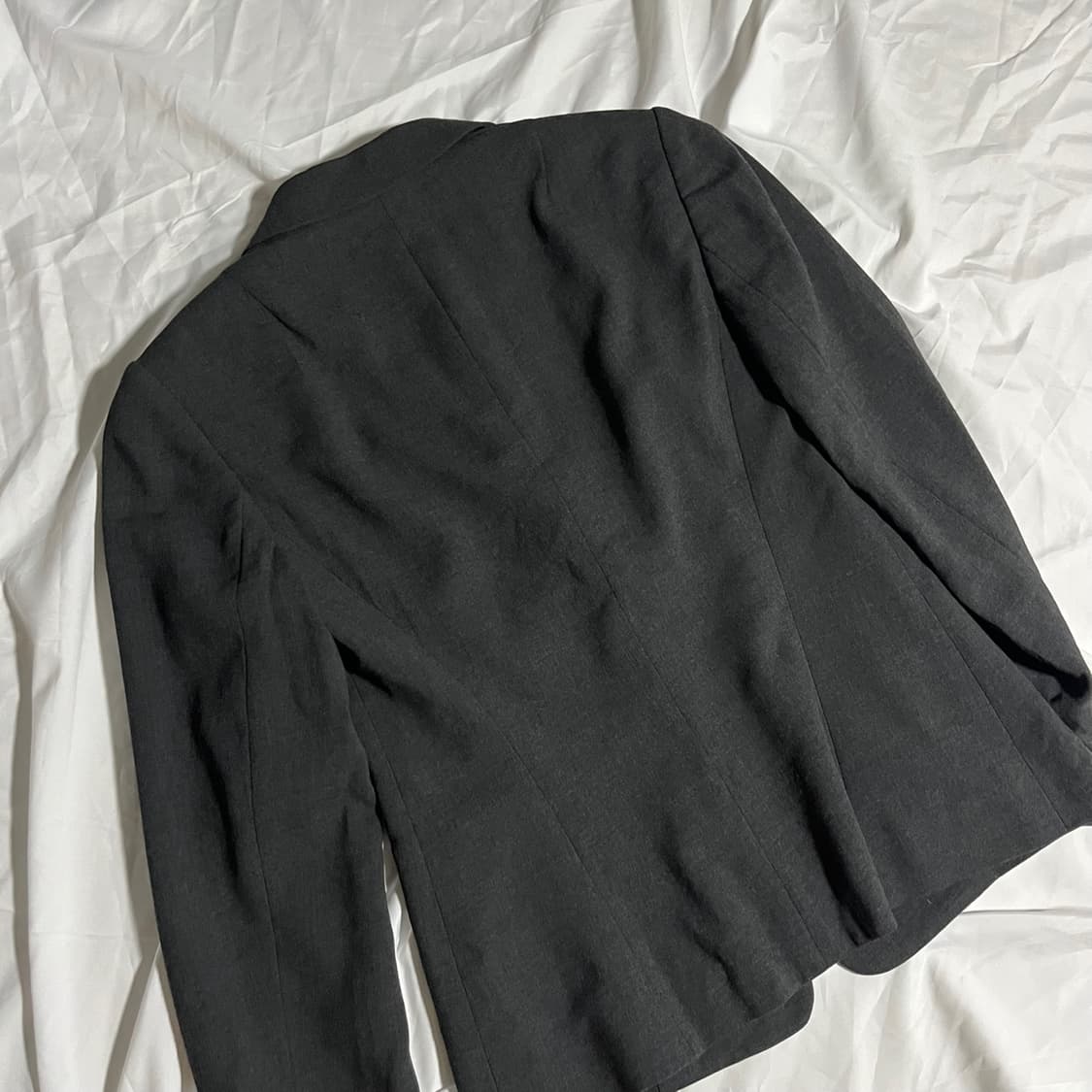 DKNY . 차콜 원버튼 블레이저 상품이미지2