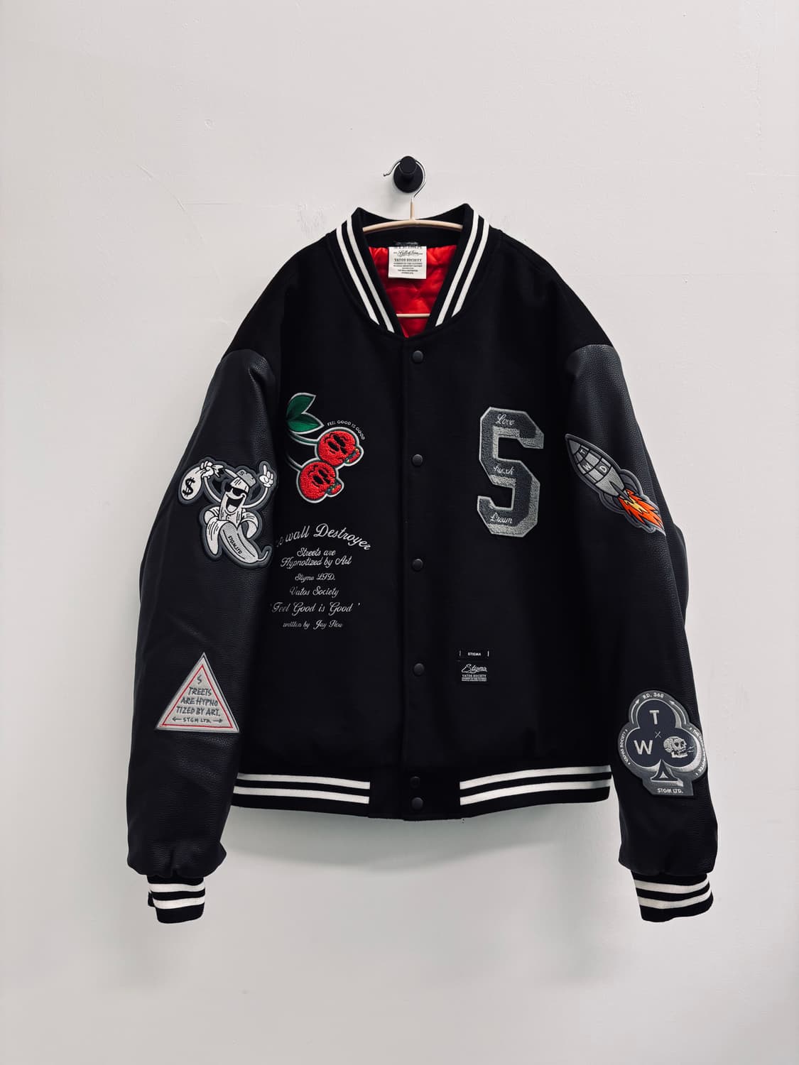 스티그마(STIGMA) VATOS 바시티 자켓 상품이미지3