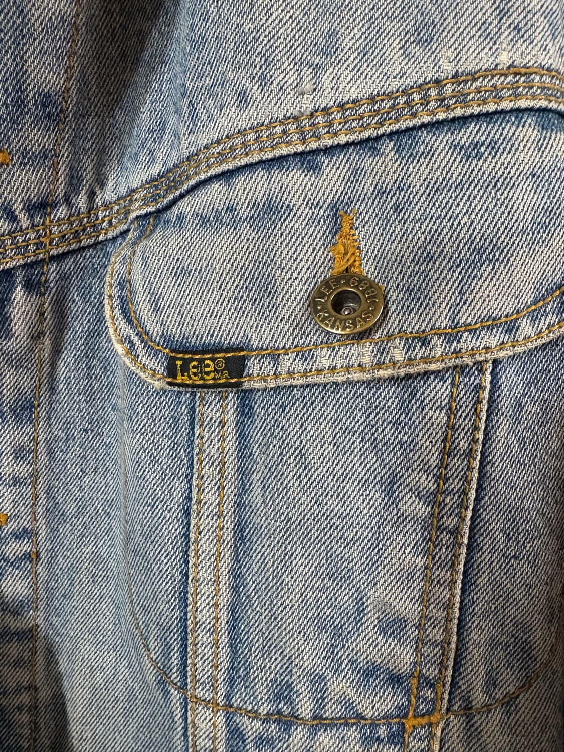 80‘s Vtg Lee denim jacket.  상품이미지8