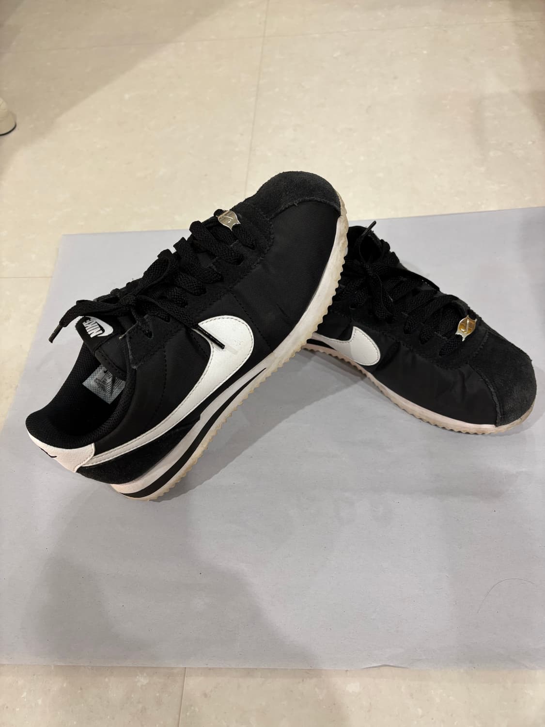 나이키 나일론 코르테즈 검흰 245 상품이미지1