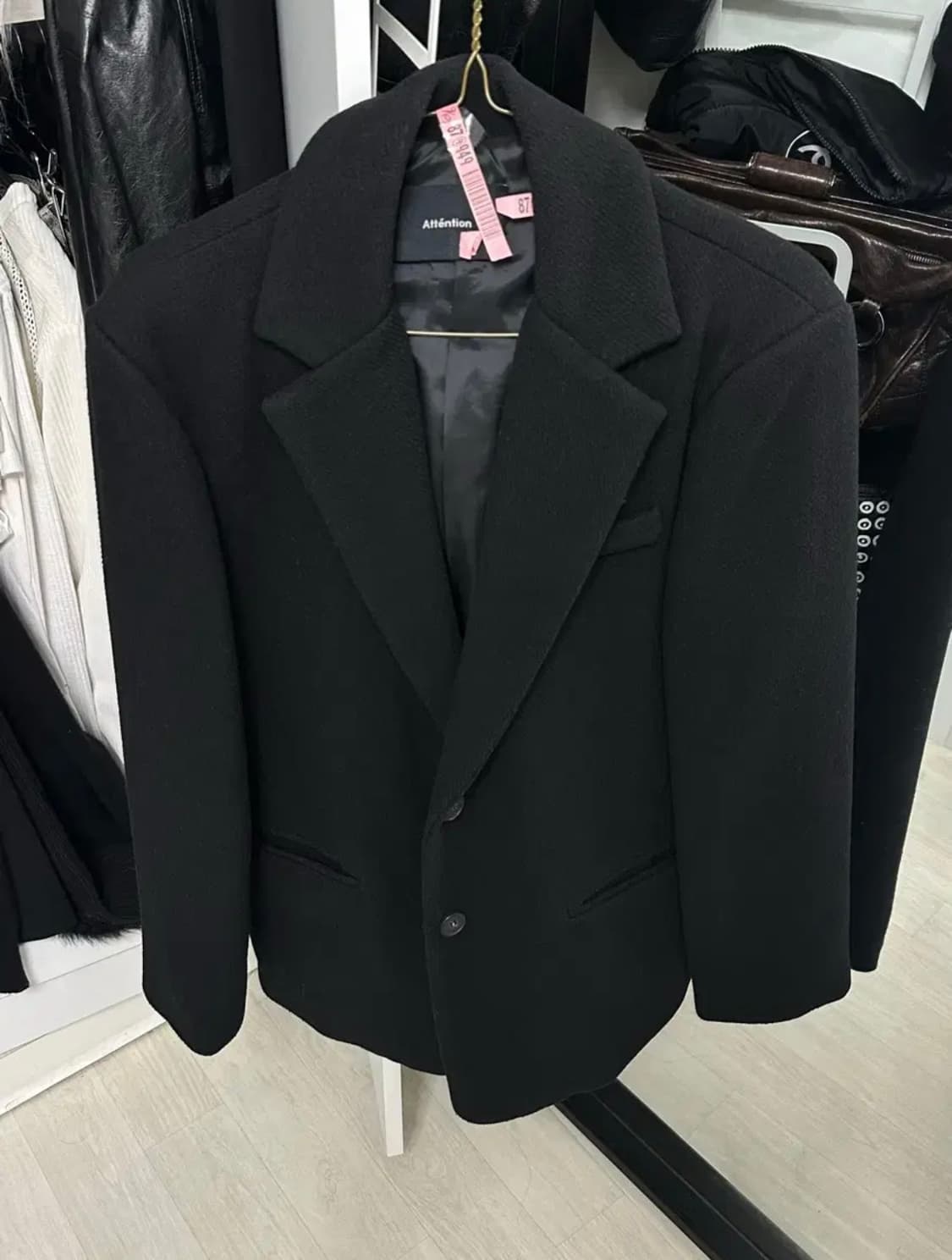 블랙업 울 자켓 블레이저 free (가격내림) 상품이미지1