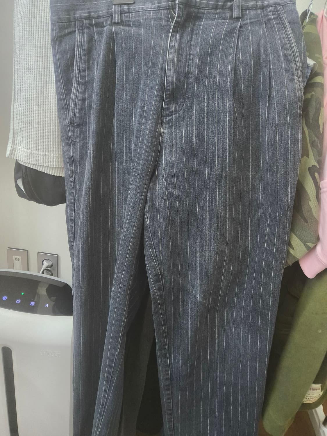 구찌 톰포드 스트라이프 팬츠 상품이미지1