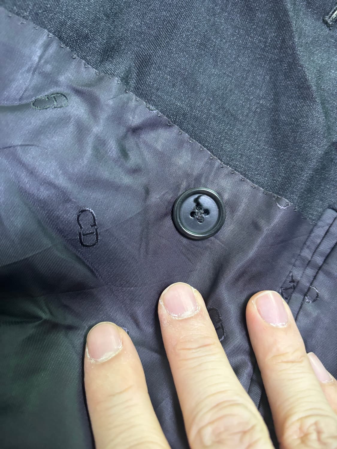 이태리제 CHRISTIAN DIOR 더블 블레이저 사이즈 105-110 상품이미지6