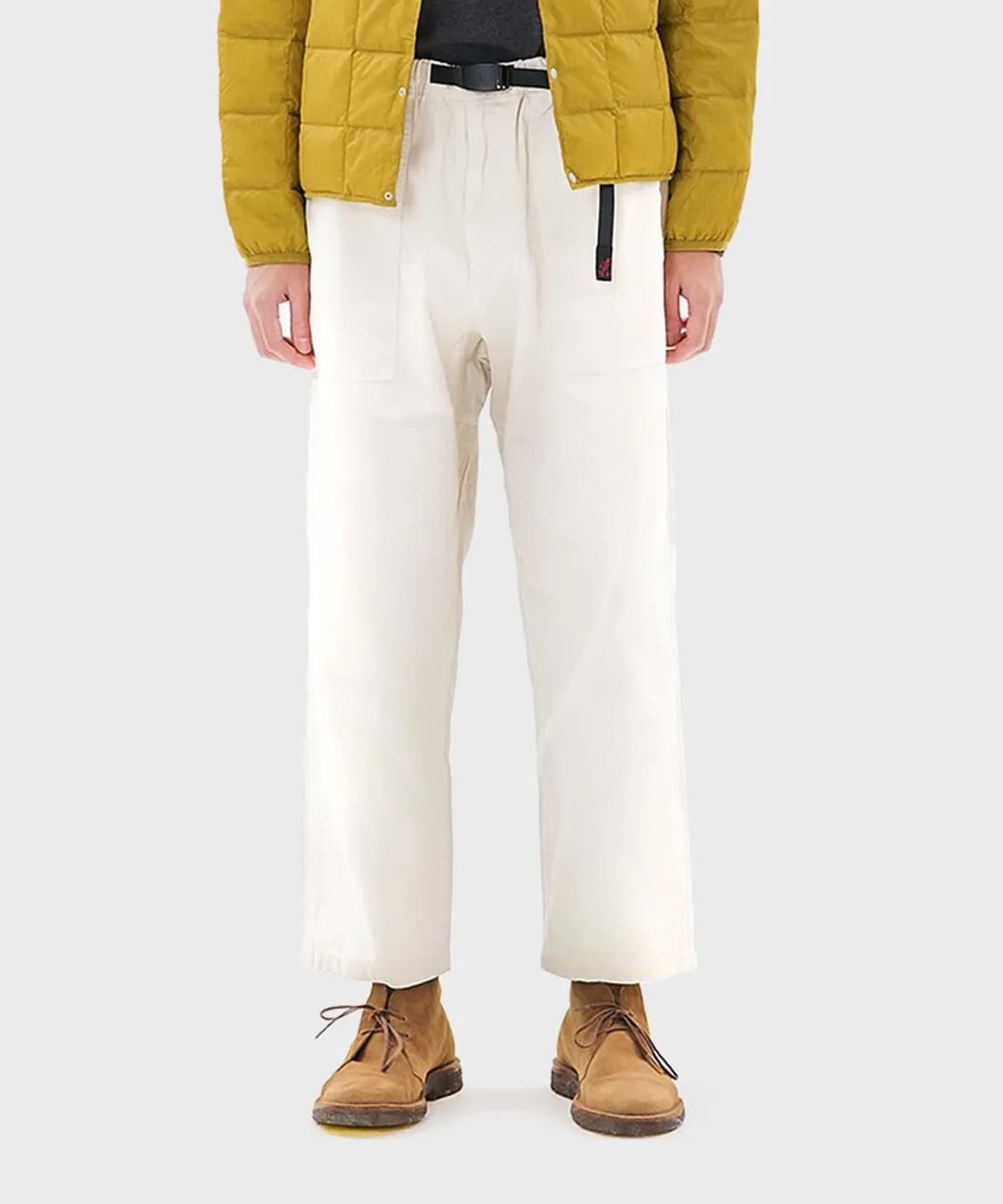 그라미치 루즈 테이퍼드 팬츠 바지 내츄럴 M 상품이미지4