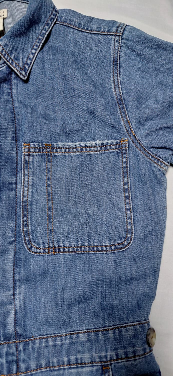 빌라봉(Billabong) 데님 점프수트/오버롤 (S) 무료배송  상품이미지3