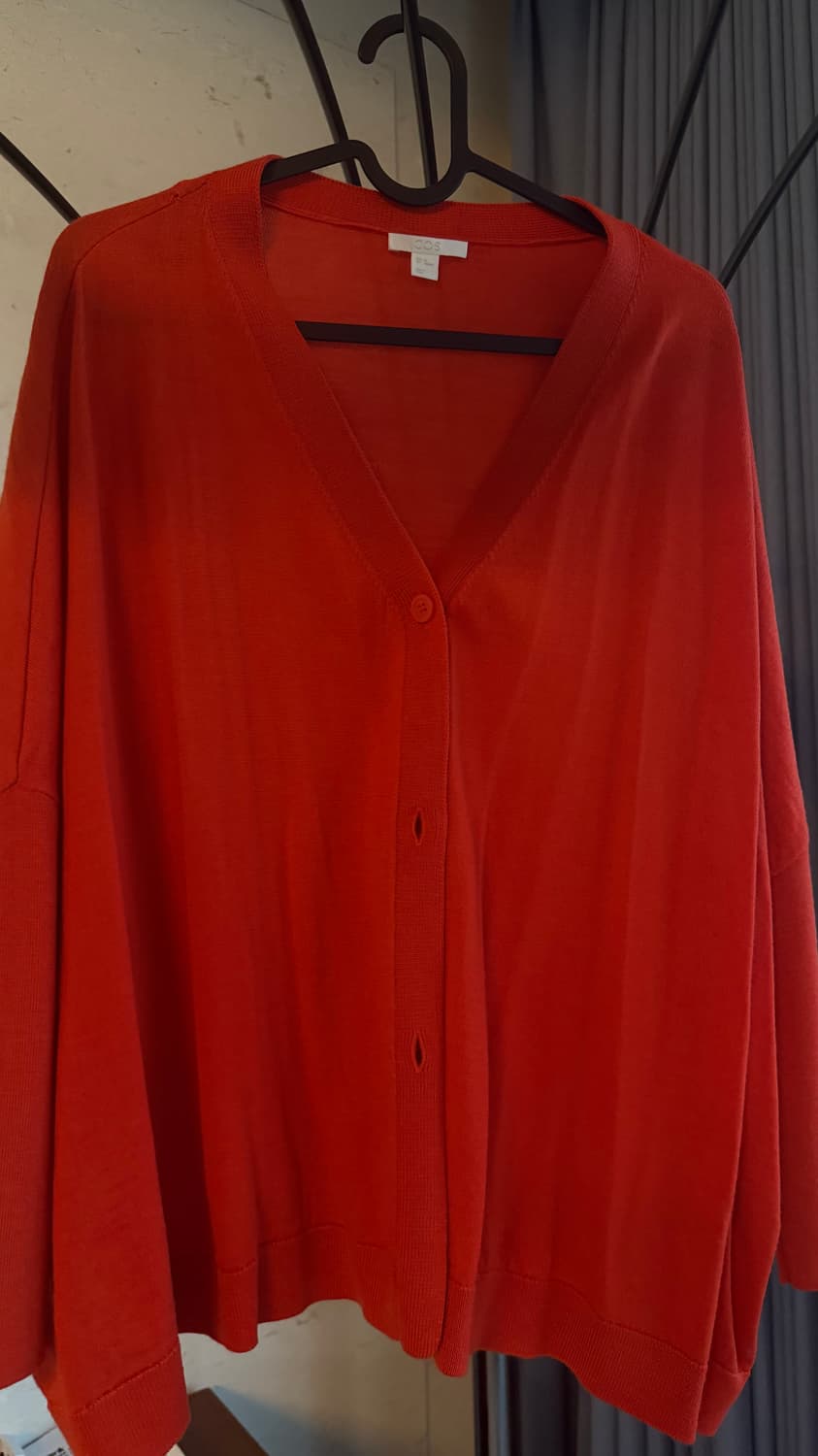 cos 가디건 주홍 xs 상품이미지1