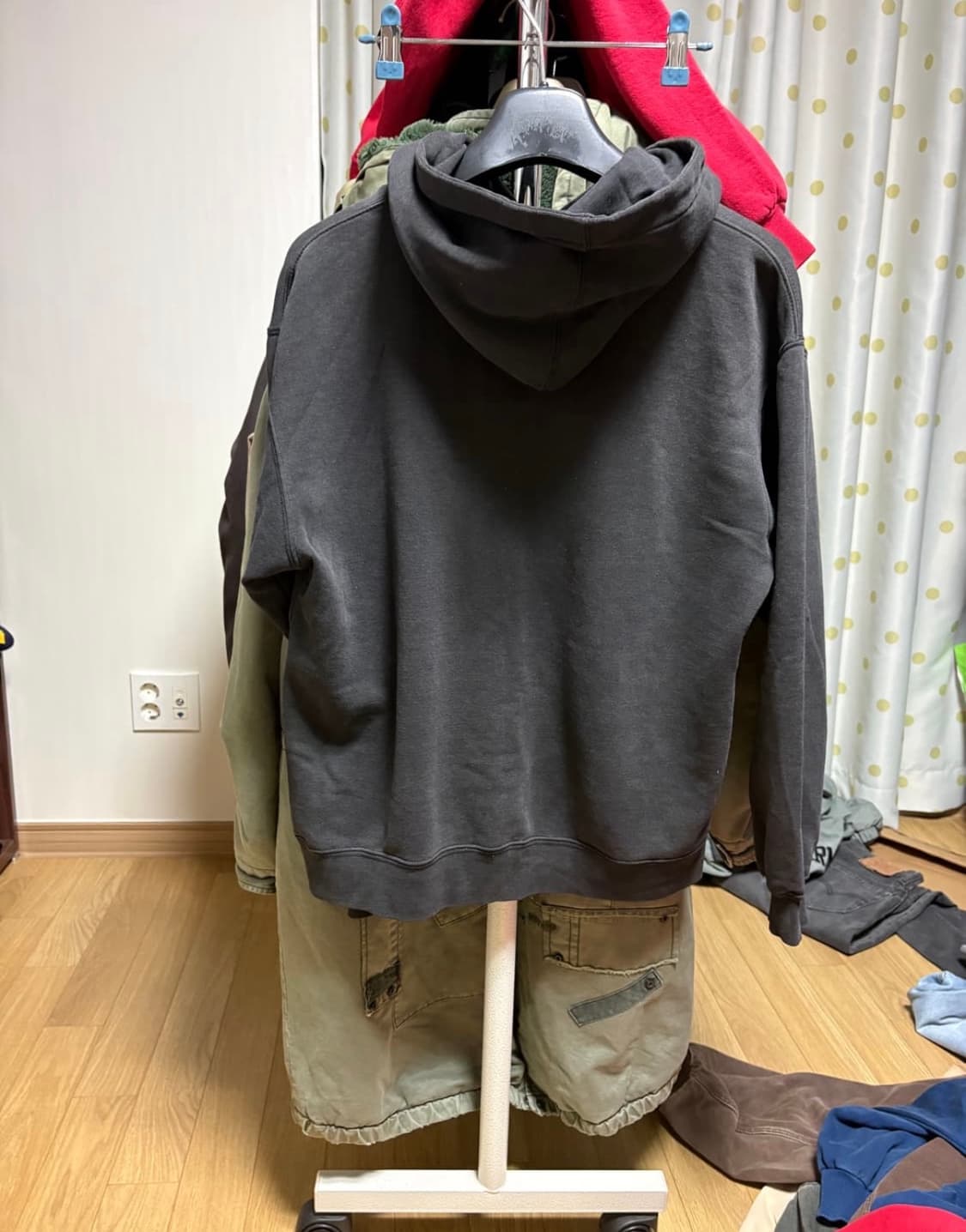 레드 제플린 페이딩 후드 XL 상품이미지4