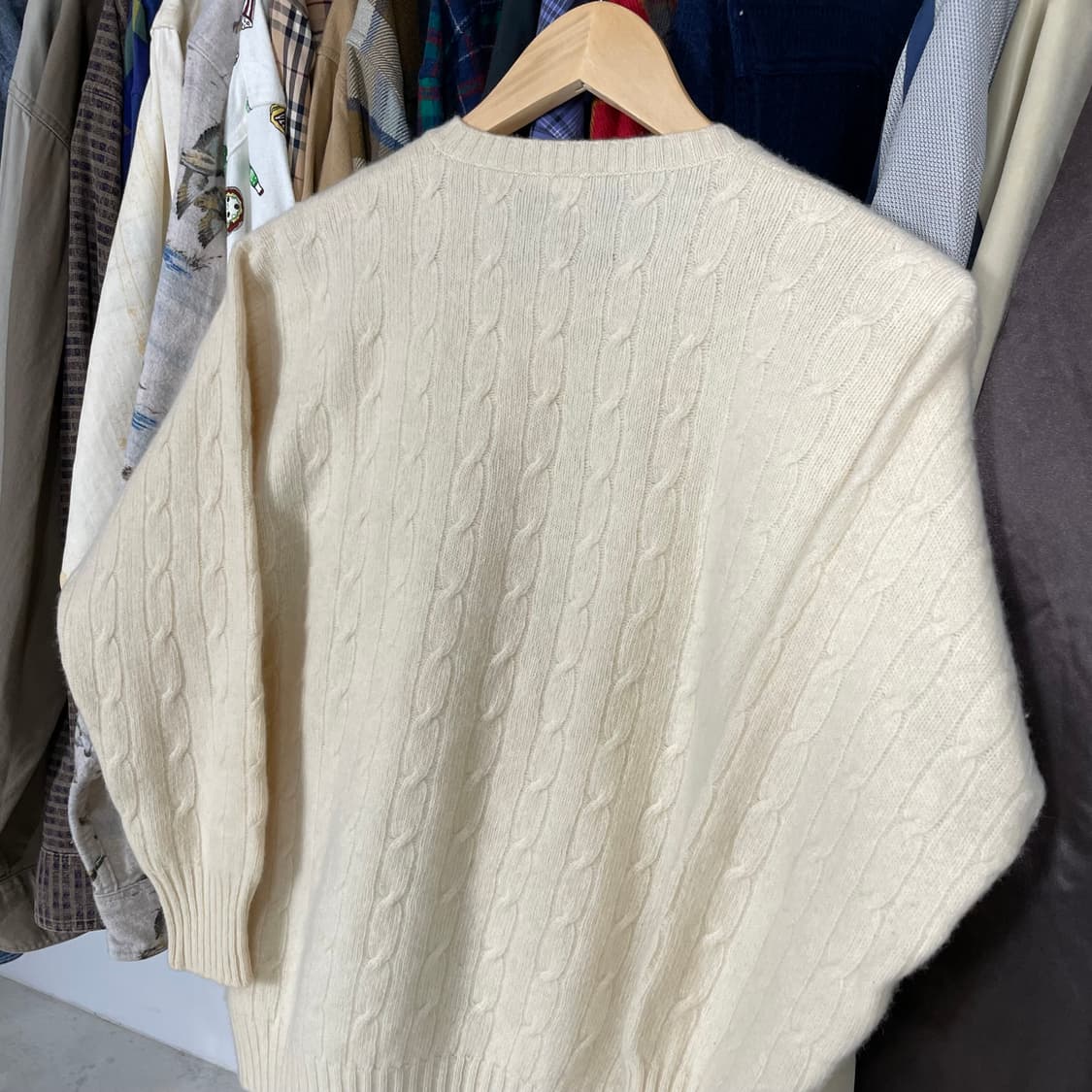 Herno 에르노 Italy 꽈배기 가디건 상품이미지5