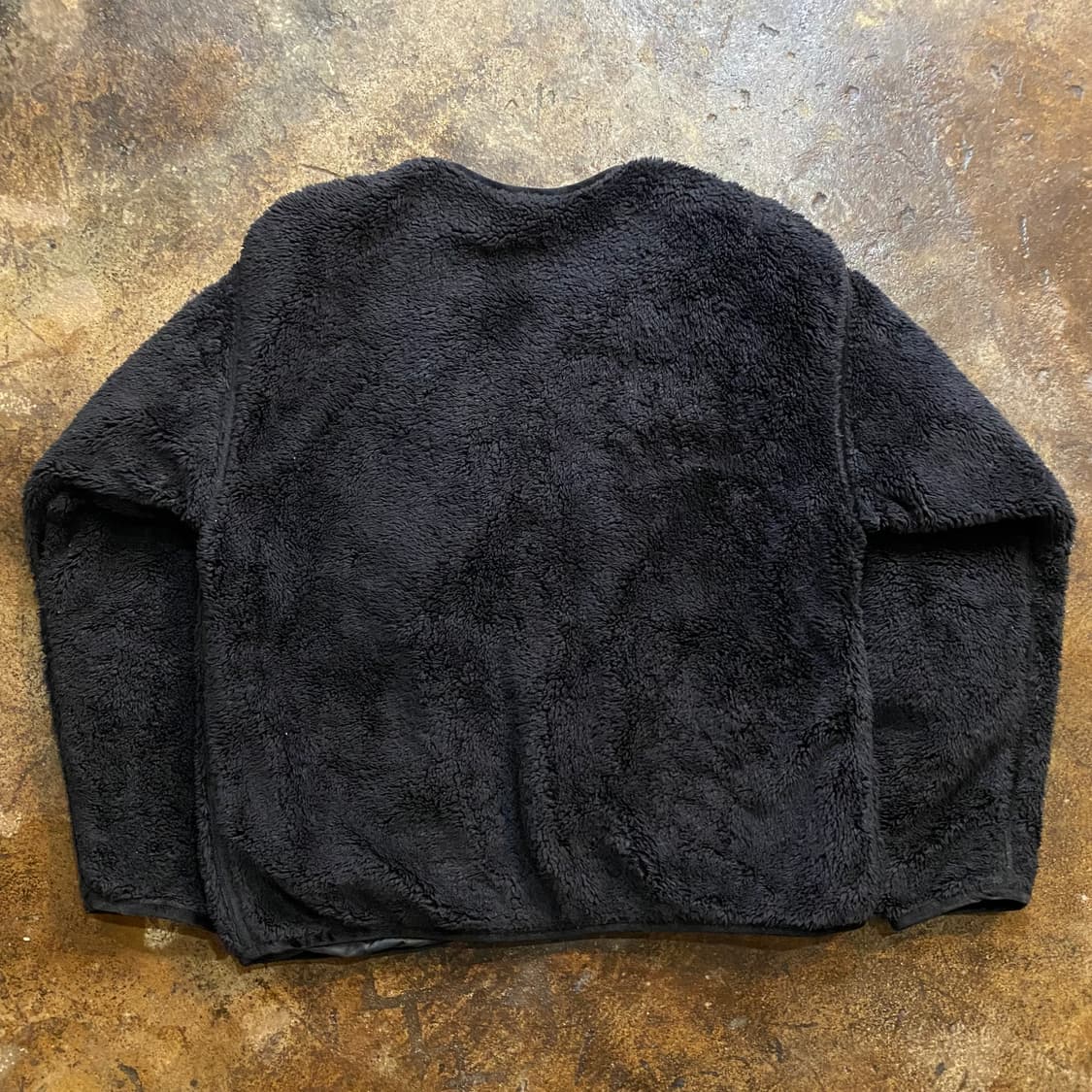 (M) YSTRDY'S TMRRW 플리스 가디건 블랙 상품이미지4