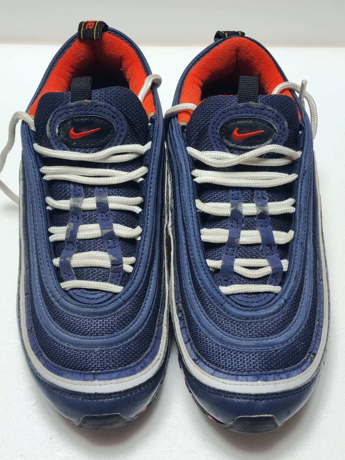 나이키 에어맥스 97 네이비/레드 230mm 상품이미지7