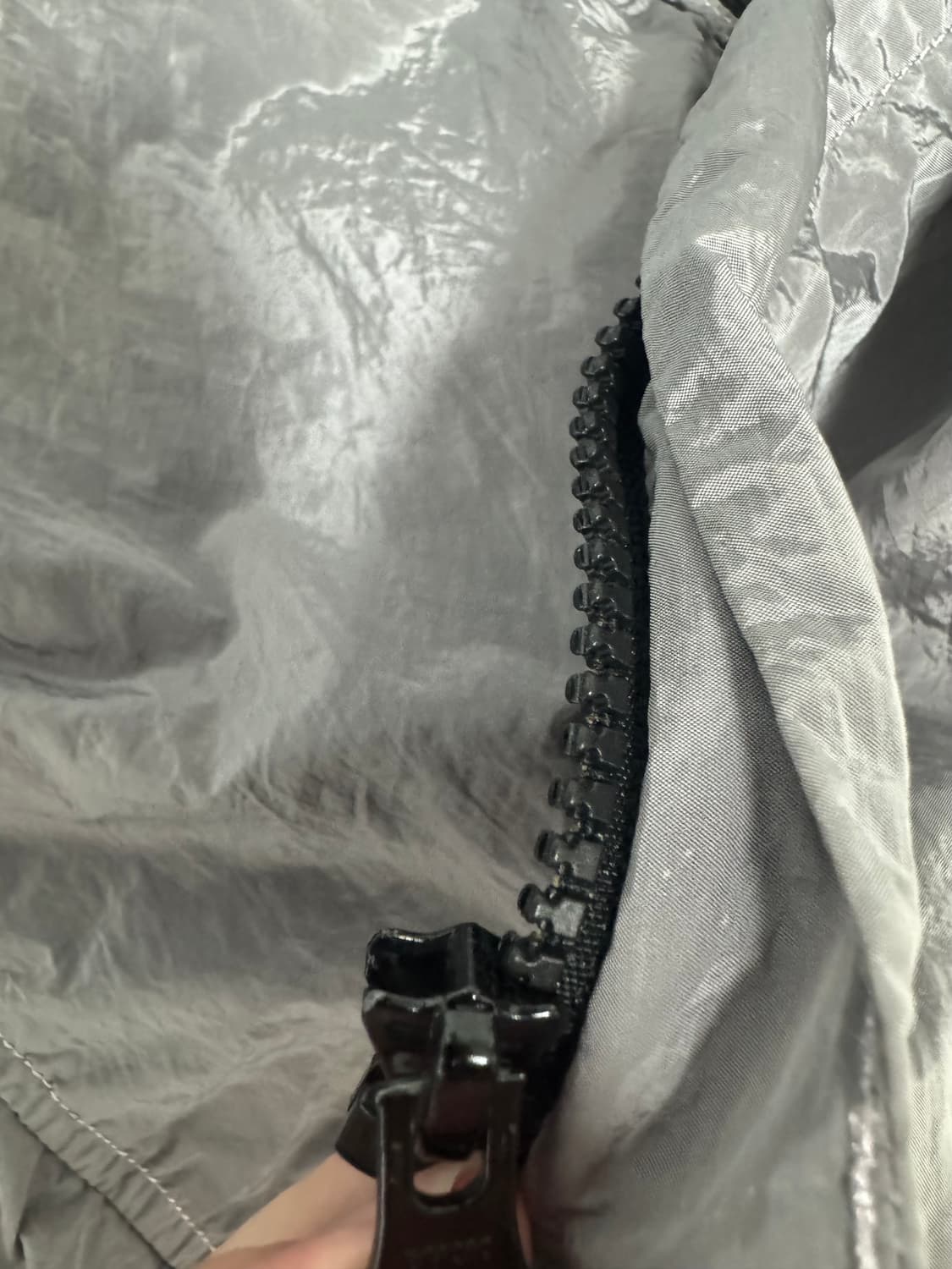 [XXL] 18ss 스톤아일랜드 나일론메탈 셔츠 라벤더 상품이미지5