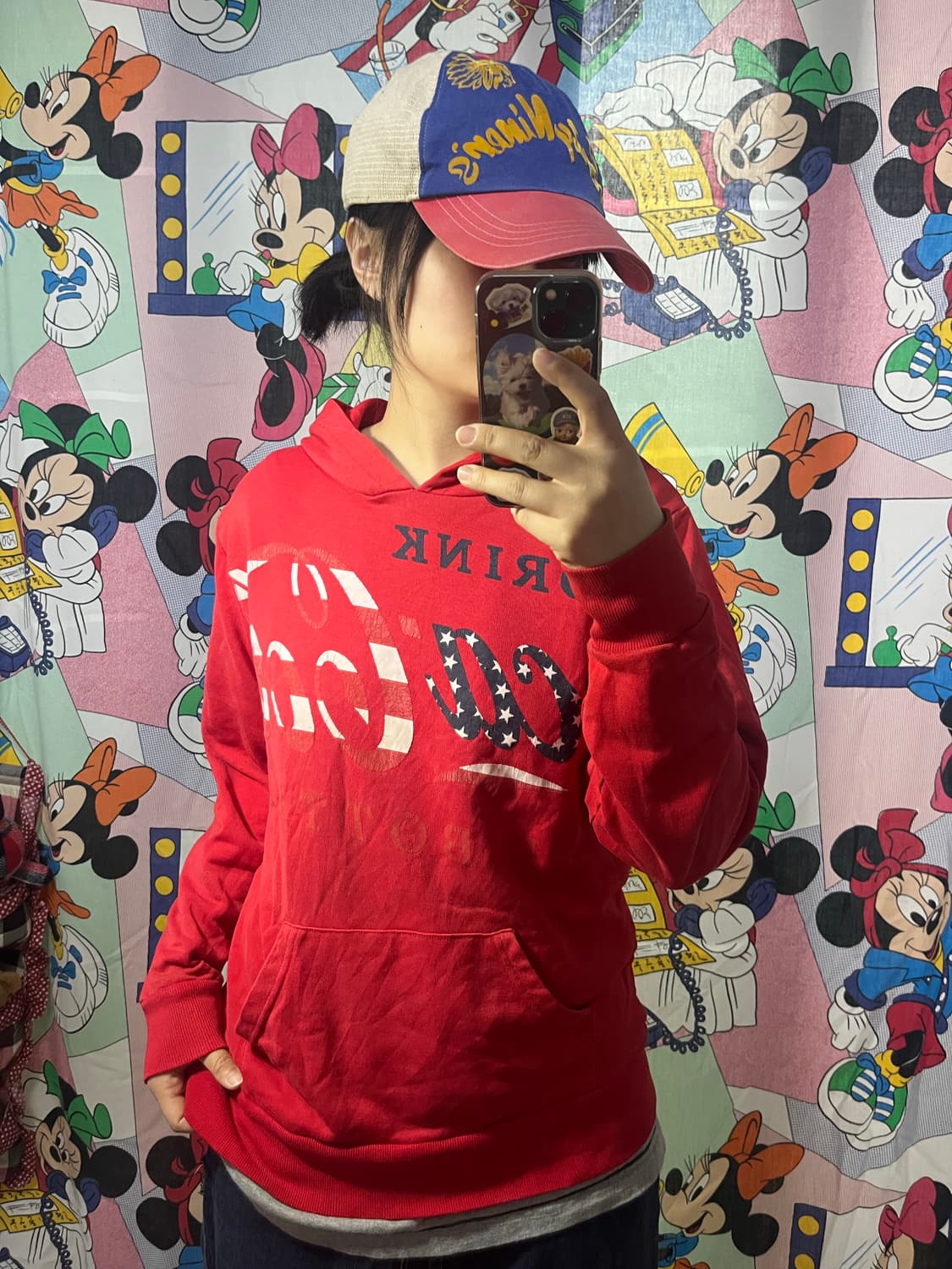 Coca-cola 성조기 후드티 상품이미지1