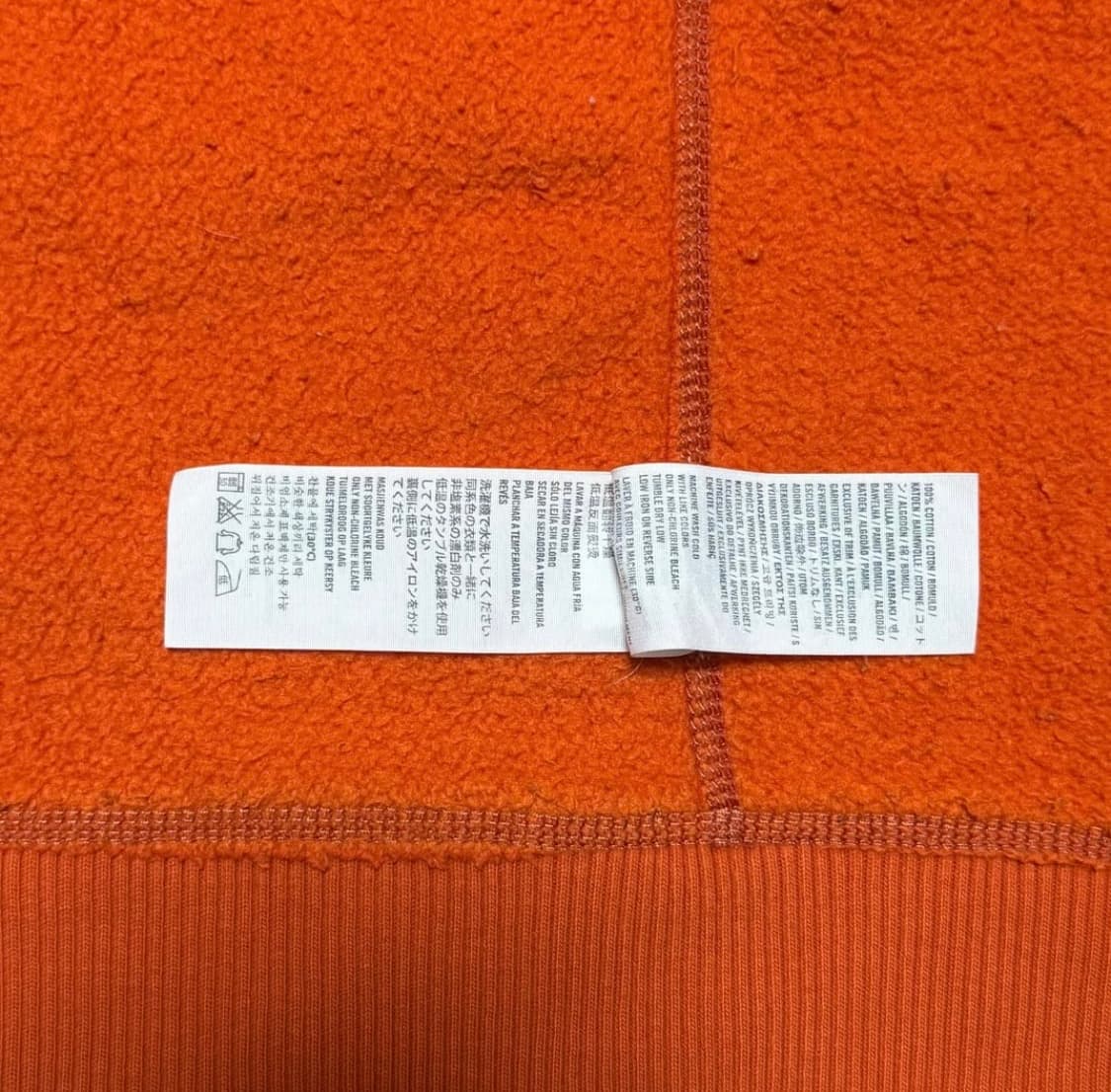 아베크롬비 오렌지 후드 집업 상품이미지3