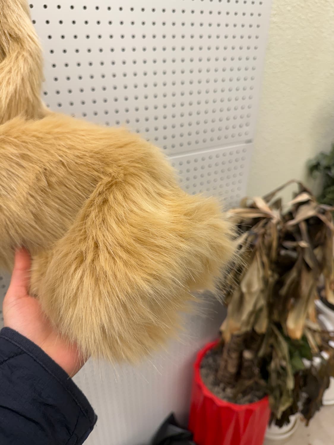 파르티멘토 페이크 퍼 크롭 자켓 U582 상품이미지4