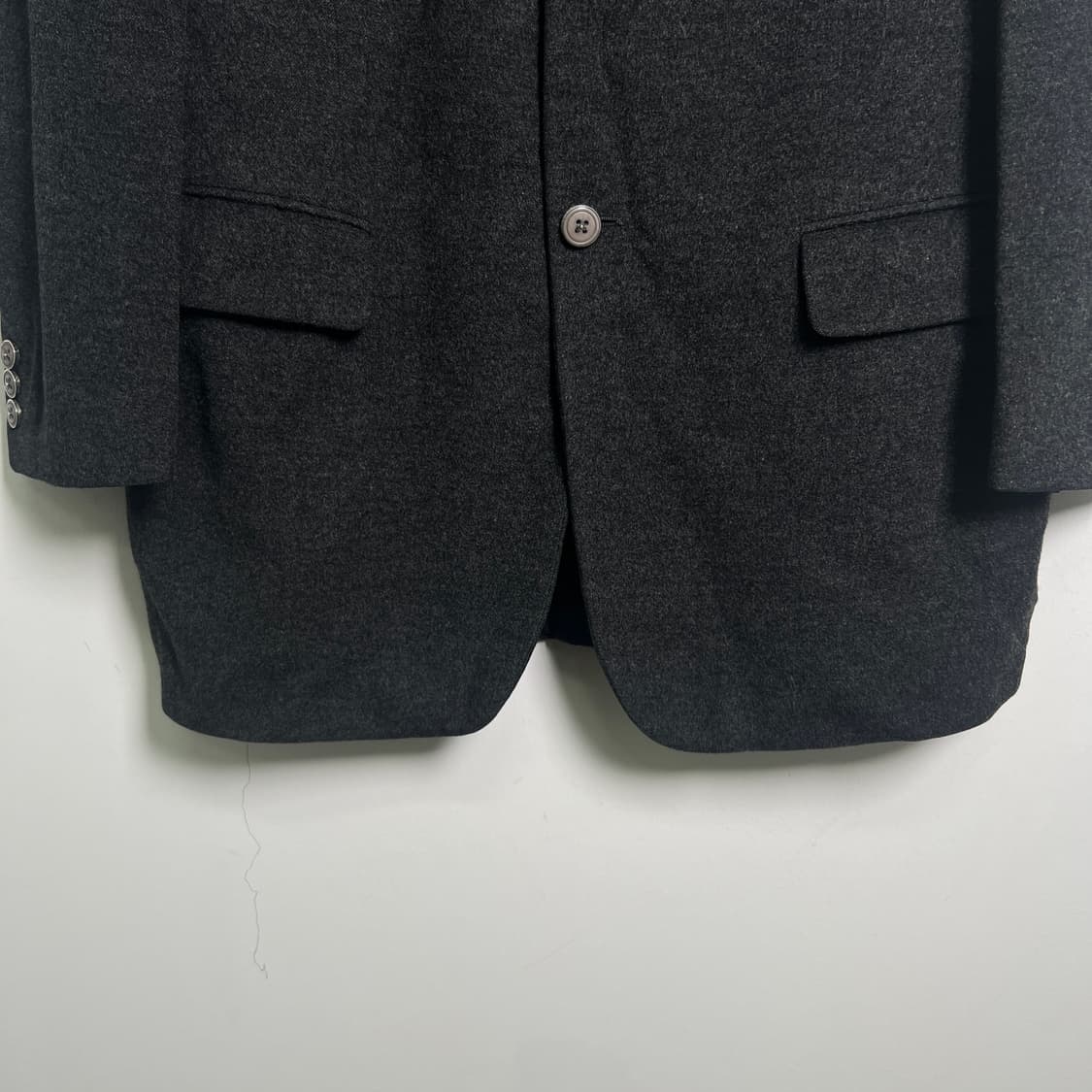 베르수스 베르사체 차콜 울 싱글 블레이저 50 상품이미지5