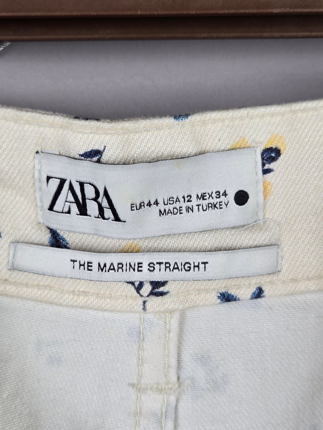 [무료배송]자라 USA12 여성 스판 하이웨이스트 와이드 팬츠 바지 상품이미지7