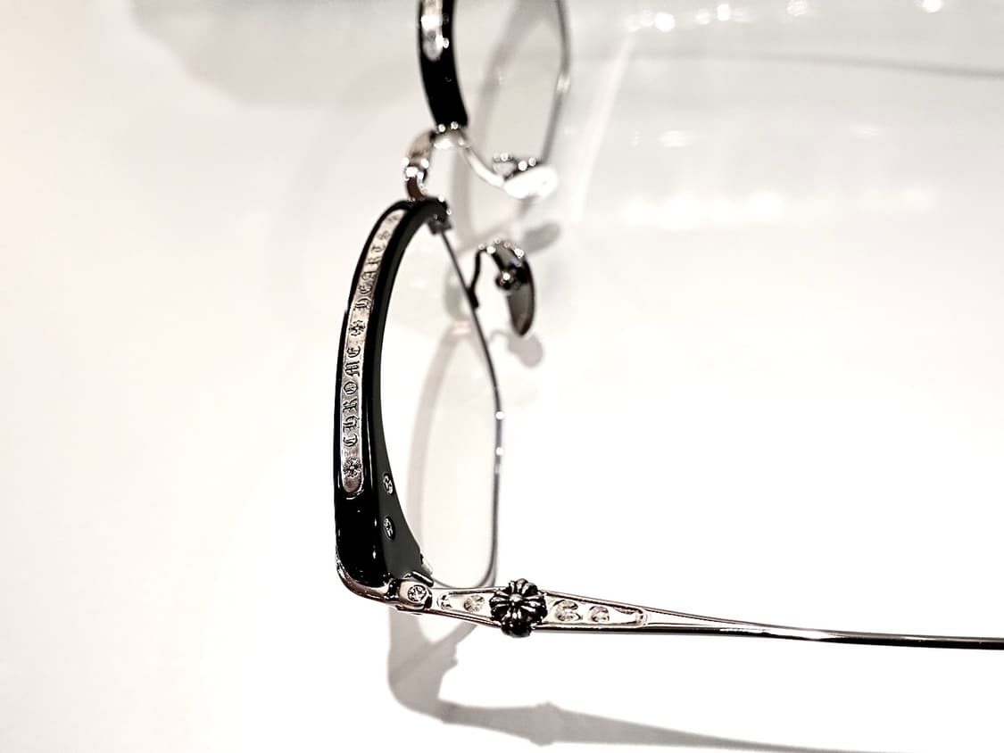 크롬하츠 슬런트레딕션1 블랙/실버 (54) 안경 상품이미지6