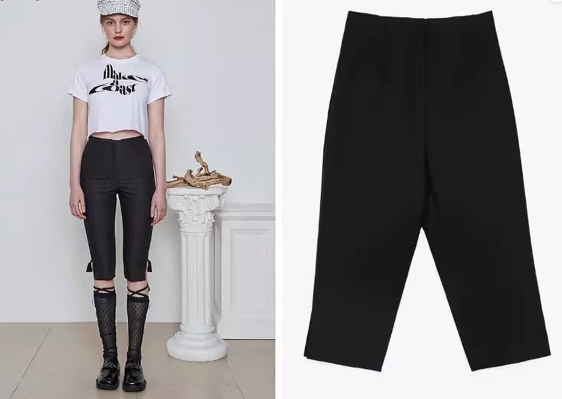 HALF SLIM SLIT PANTS / S SIZE 상품이미지2