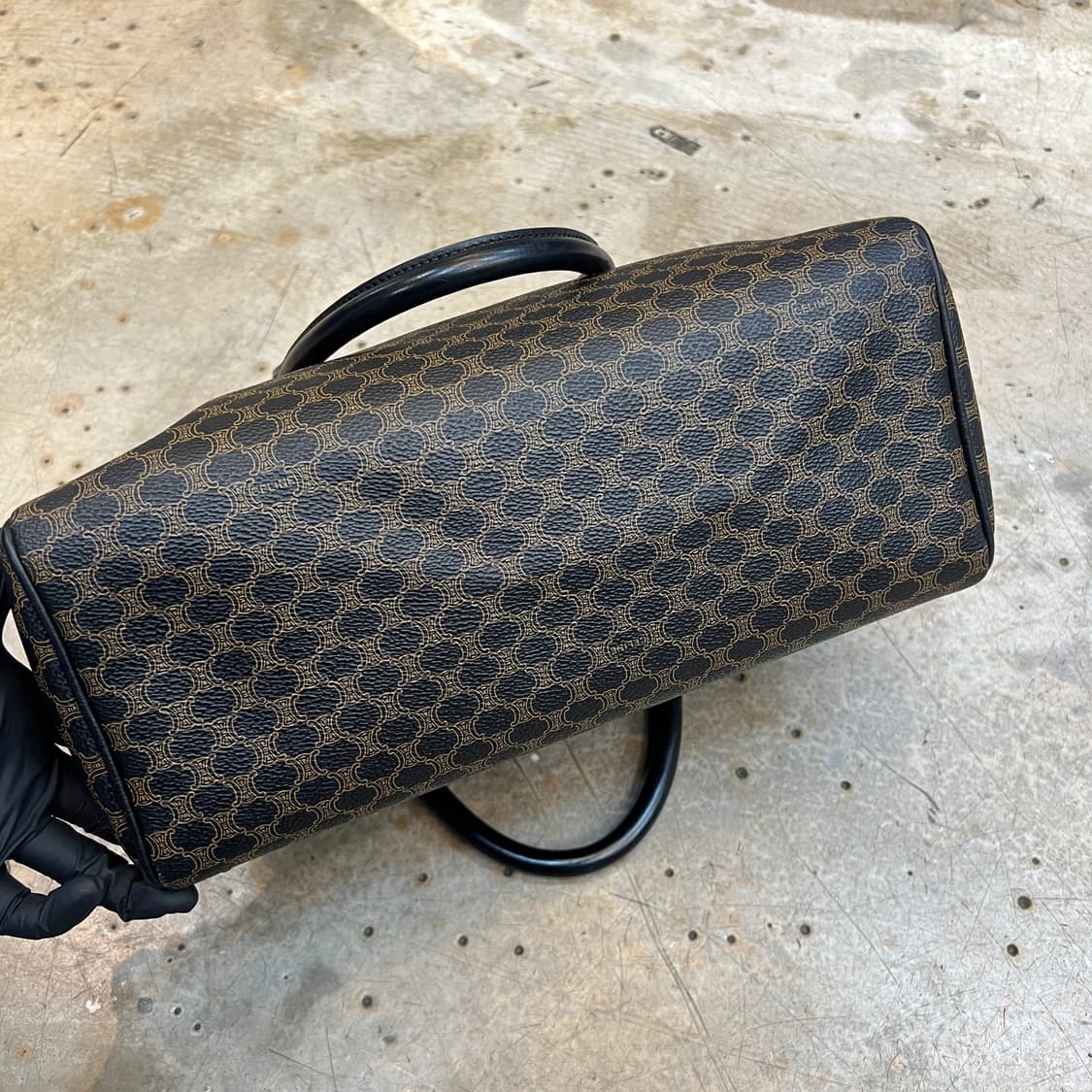 셀린느 블랙 마카담 미니 보스턴백 상품이미지5