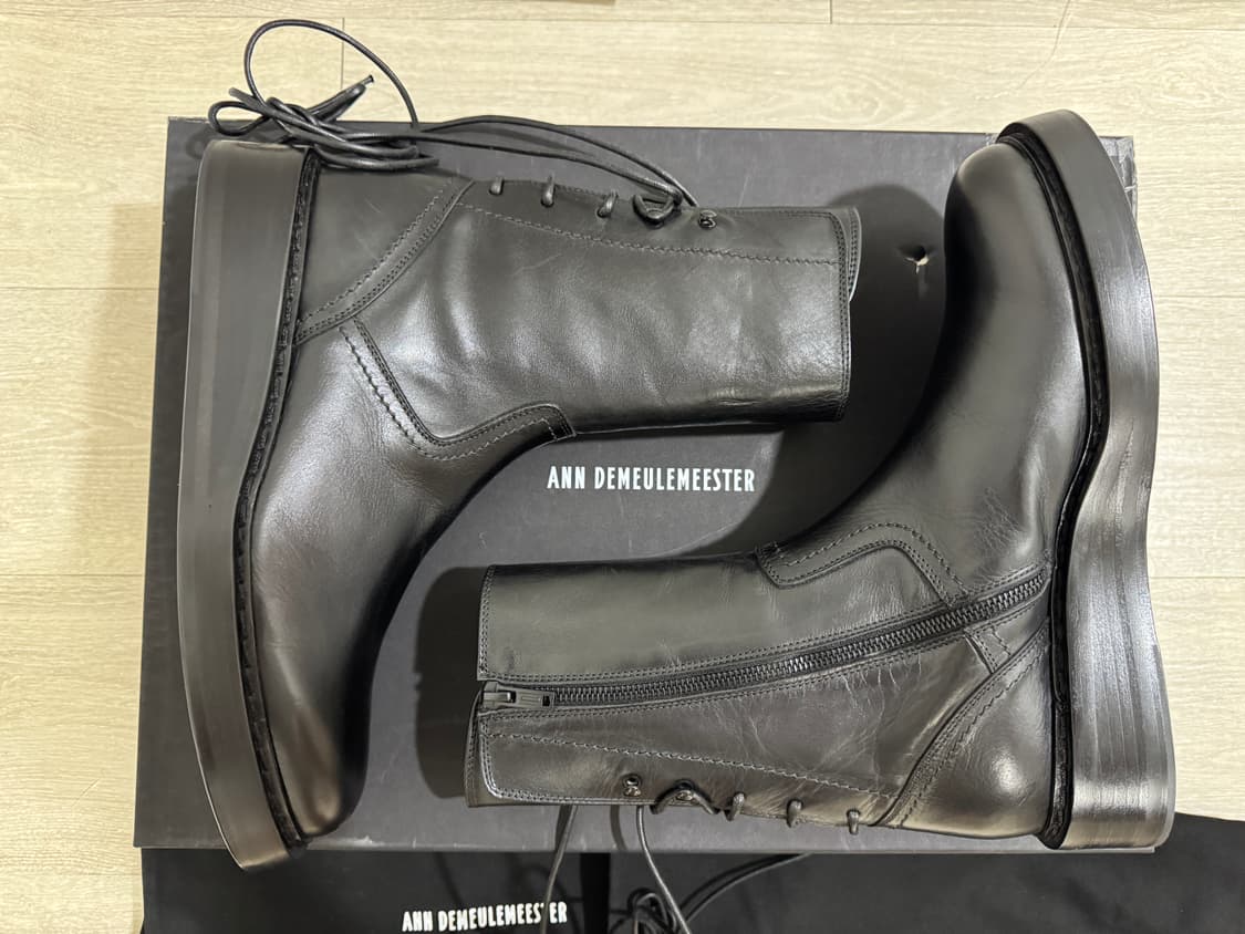 앤드뮐미스터 백레이스 부츠 41사이즈 VICTOR BOOTS 상품이미지5