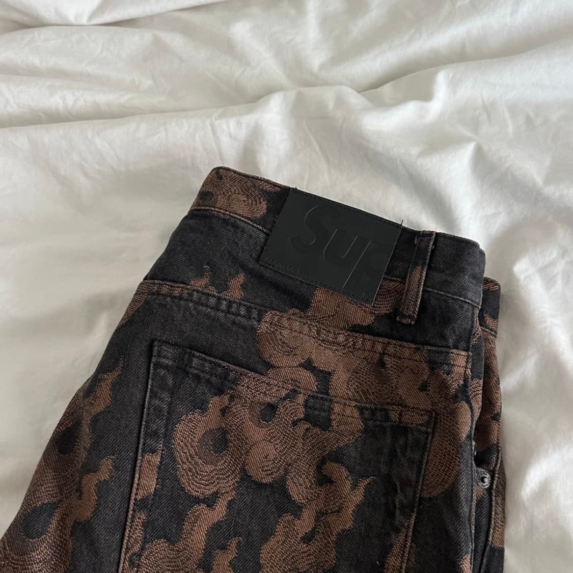 슈프림 블랙 데님 쇼츠 30 상품이미지3