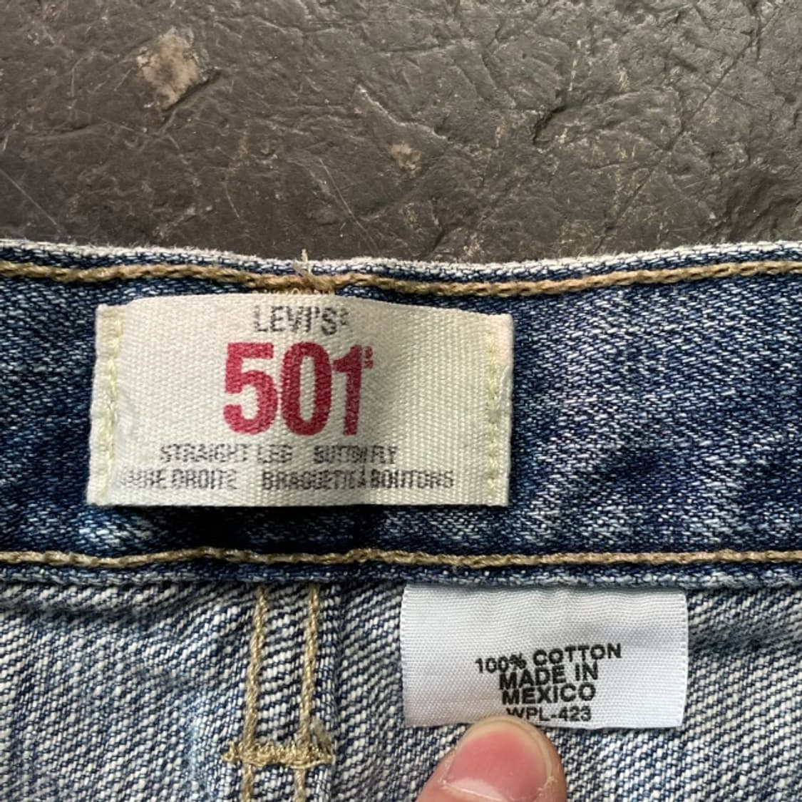 32 리바이스 501 멕시코산 청바지 상품이미지2