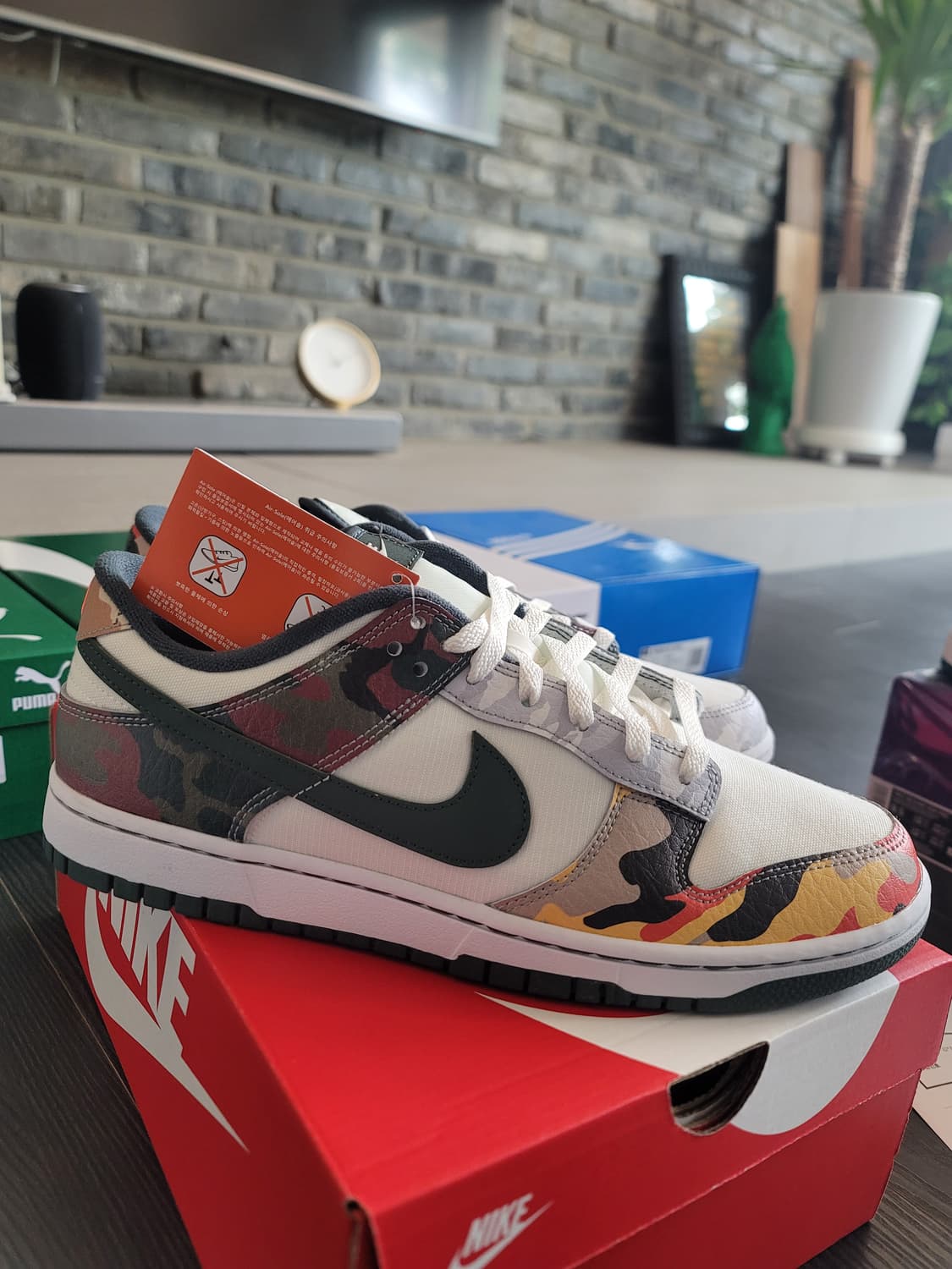나이키 운동화295 덩크로우 se 세일 멀티카모 295 상품이미지3