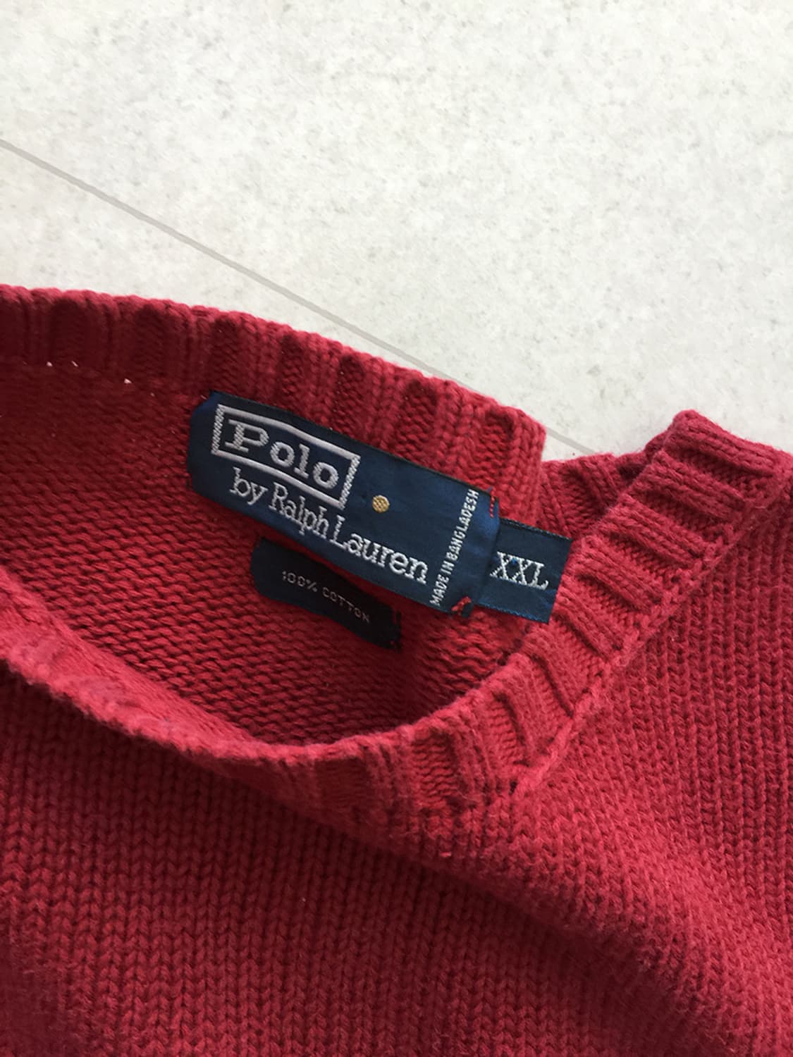 (MAN) 폴로랄프로렌 니트스웨터 XL 상품이미지5