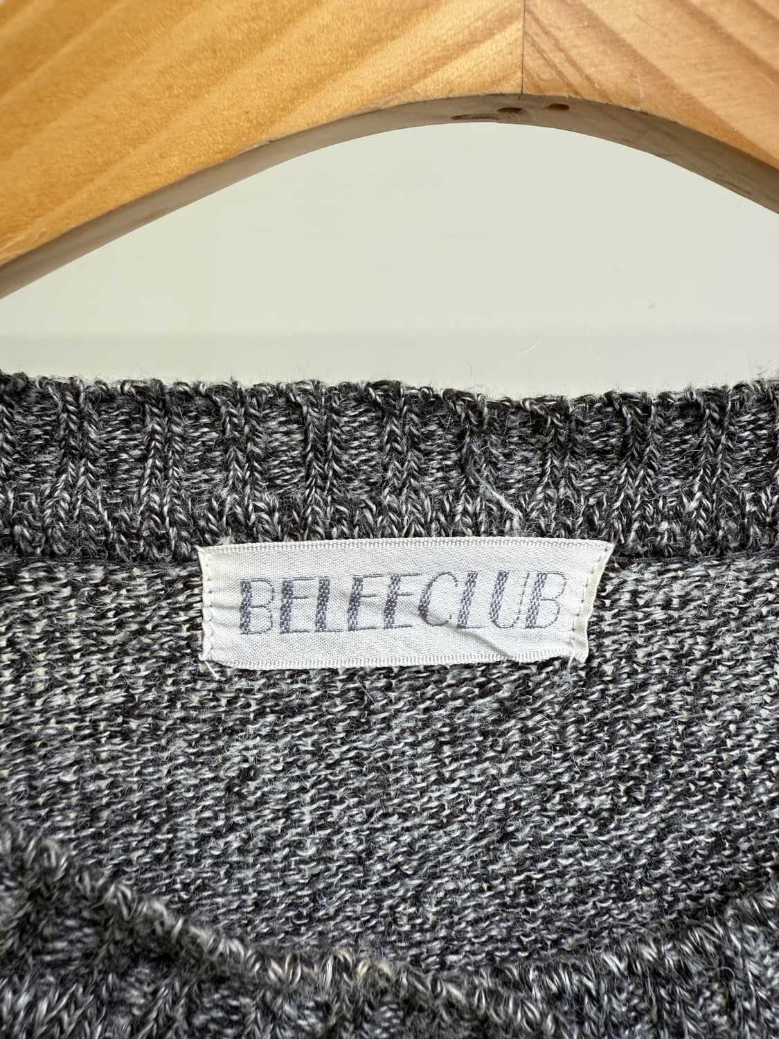빈티지 BELLE CLUB (Made in Japan) 니트 가디건 상품이미지6