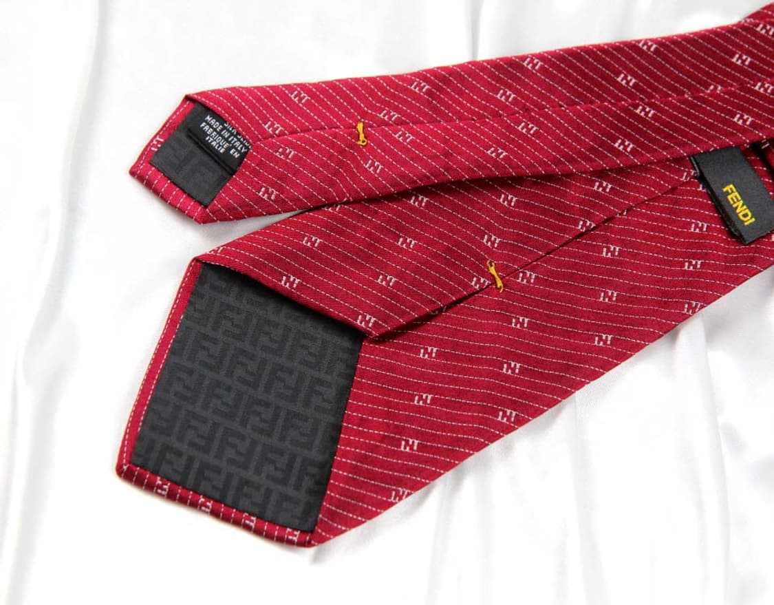 펜디 8.7cm B+등급 남자 명품 넥타이 상품이미지4
