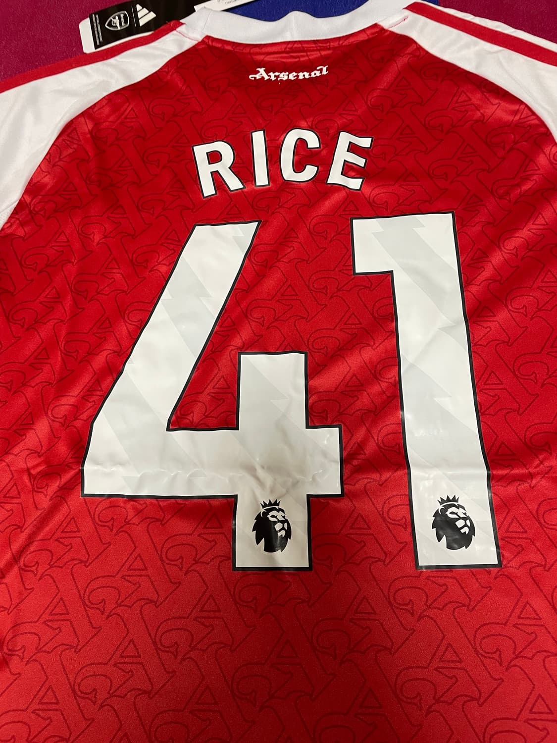 2526아스날 라이스 유니폼 상품이미지3