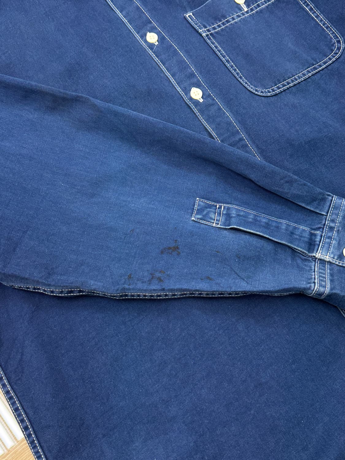 이세이미야케 하이 콘트라스트 스티치 셔츠 상품이미지9