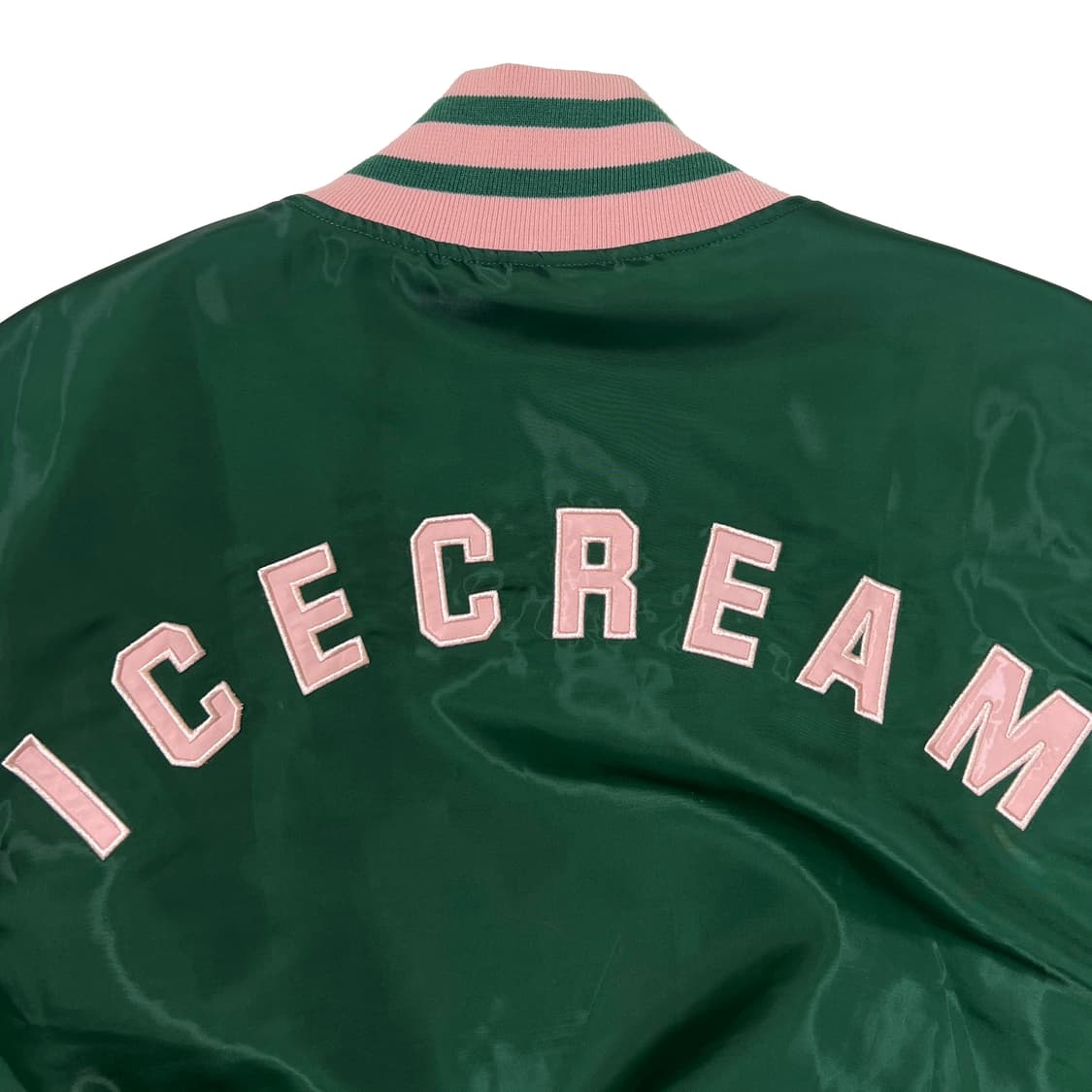 BBC 아이스크림 바시티 자켓 그린 (M) 상품이미지6