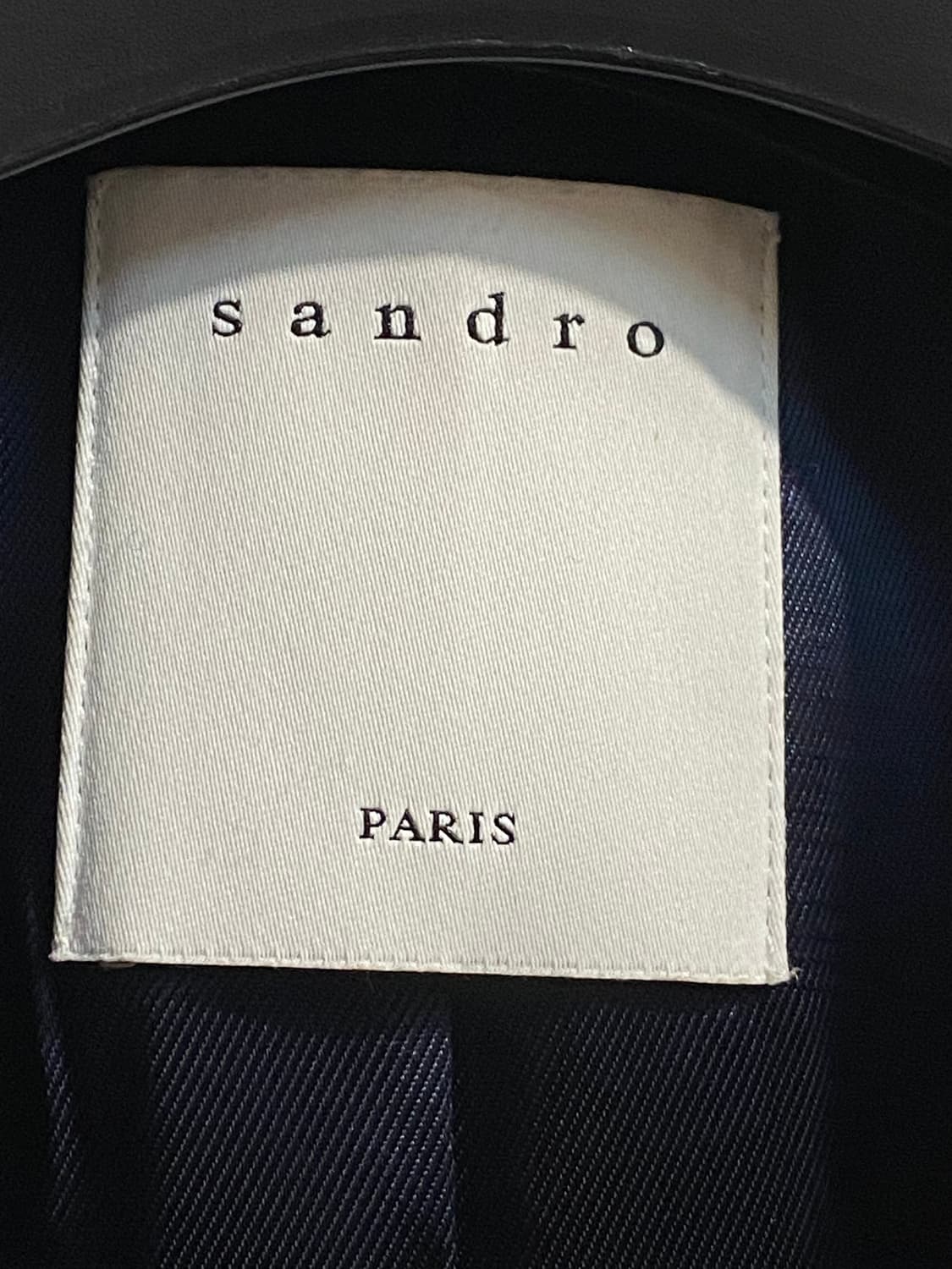 산드로 파리 체크 울 블레이저 상품이미지3