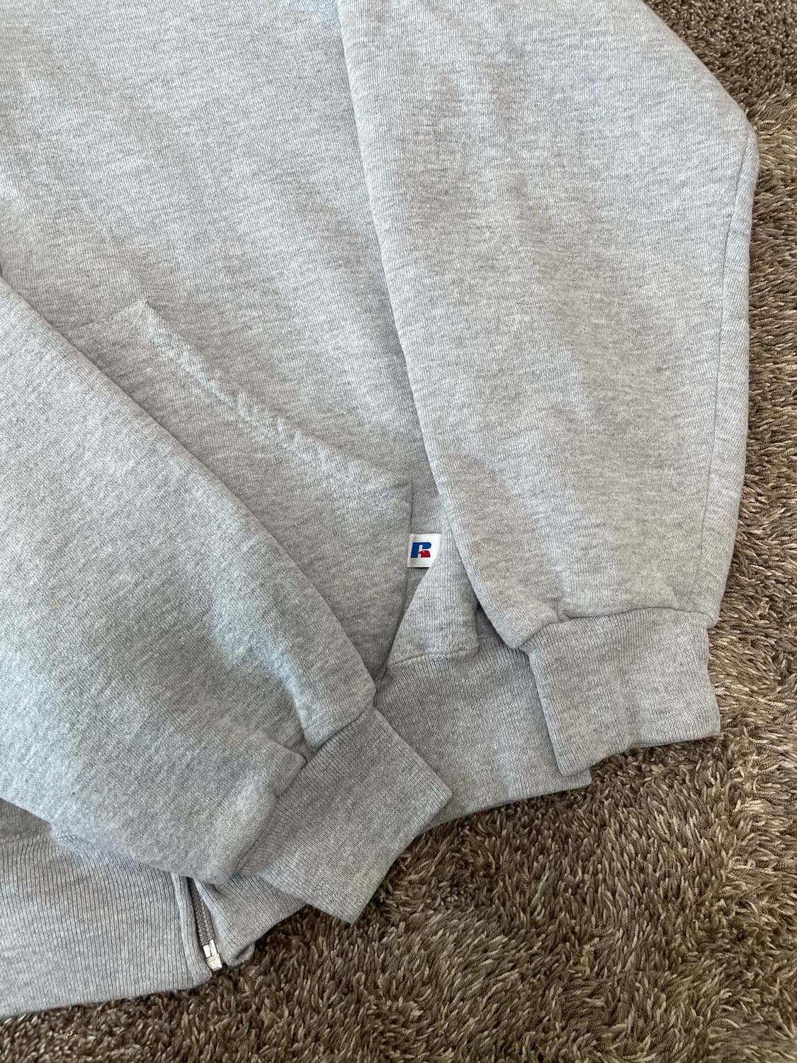 90s russell athletic hoodie zip 러셀 상품이미지4