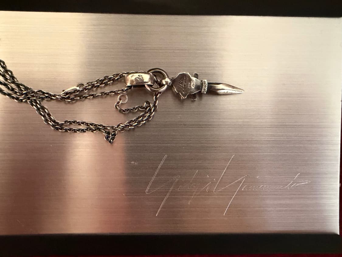 Yohji yamamoto gothic 울프 대거 목걸이 상품이미지3