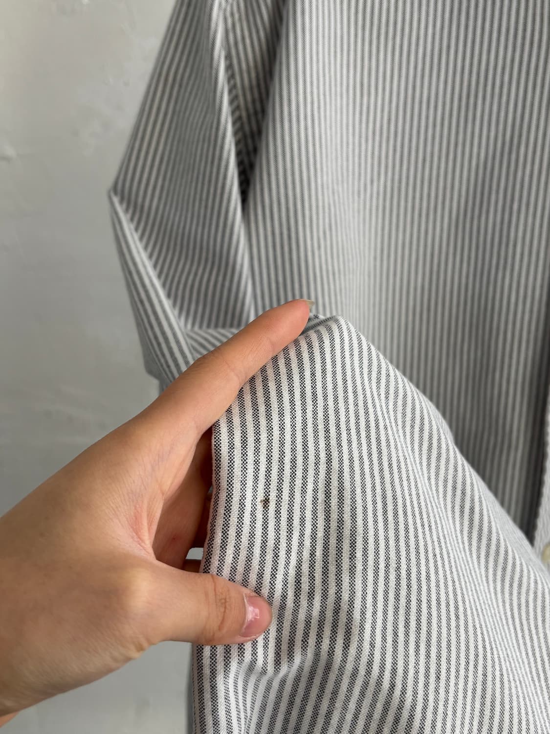  Polo 폴로 랄프로렌 신형 그레이 스트라이프 패턴 옥스포드 셔츠  ﻿ 상품이미지6