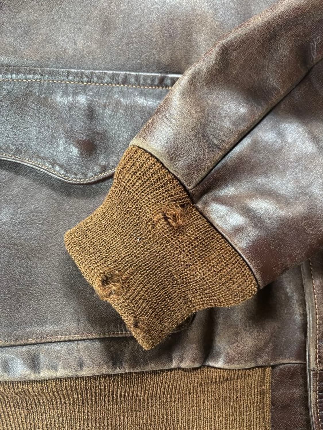 (38) 리얼맥코이 a-2 가죽자켓 상품이미지9