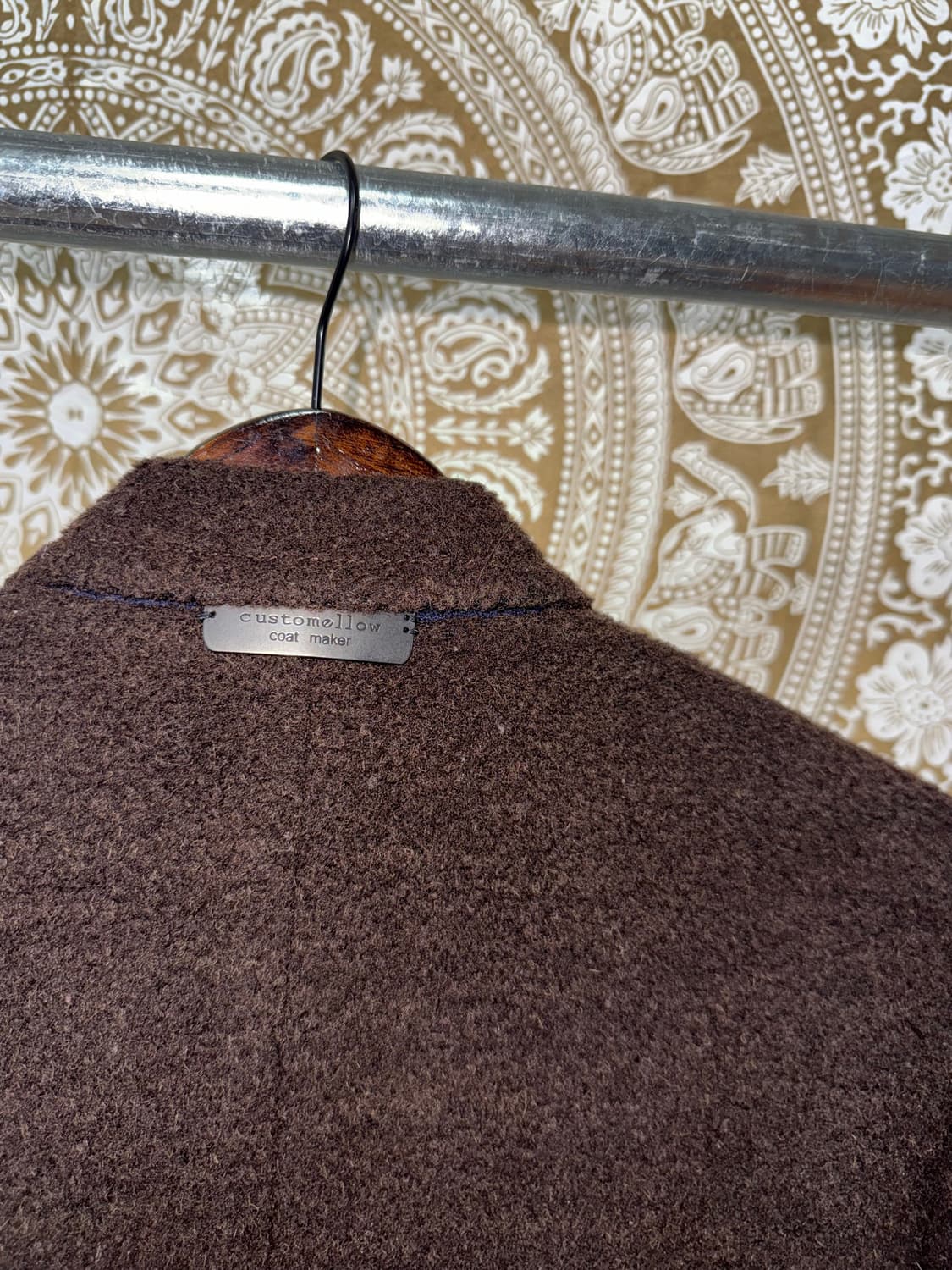 커스텀멜로우 여성 알파카 더블버튼 롱코트  상품이미지6