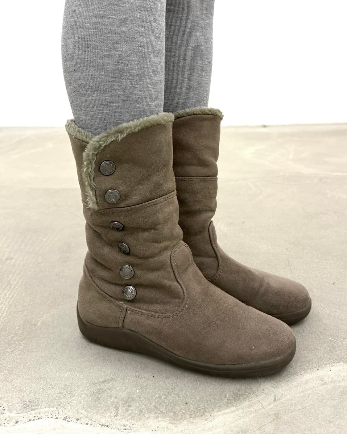 vintage suede boots 상품이미지8