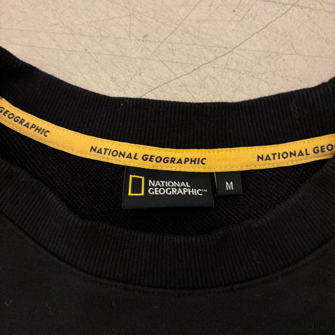 내셔널지오그래픽 와펜 스몰로고 맨투맨 상품이미지4