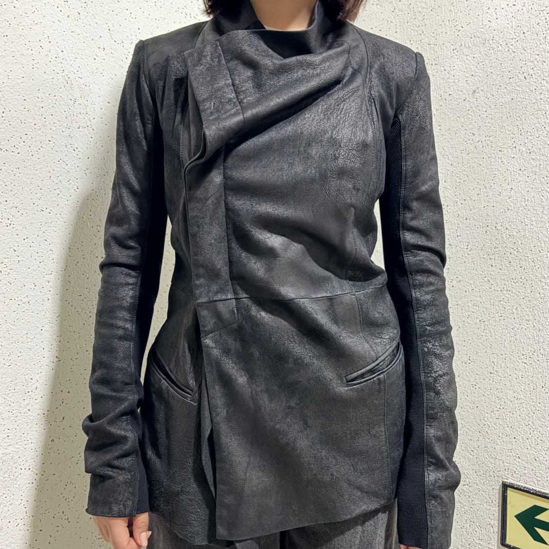 Rick Owens 레더 자켓 상품이미지1