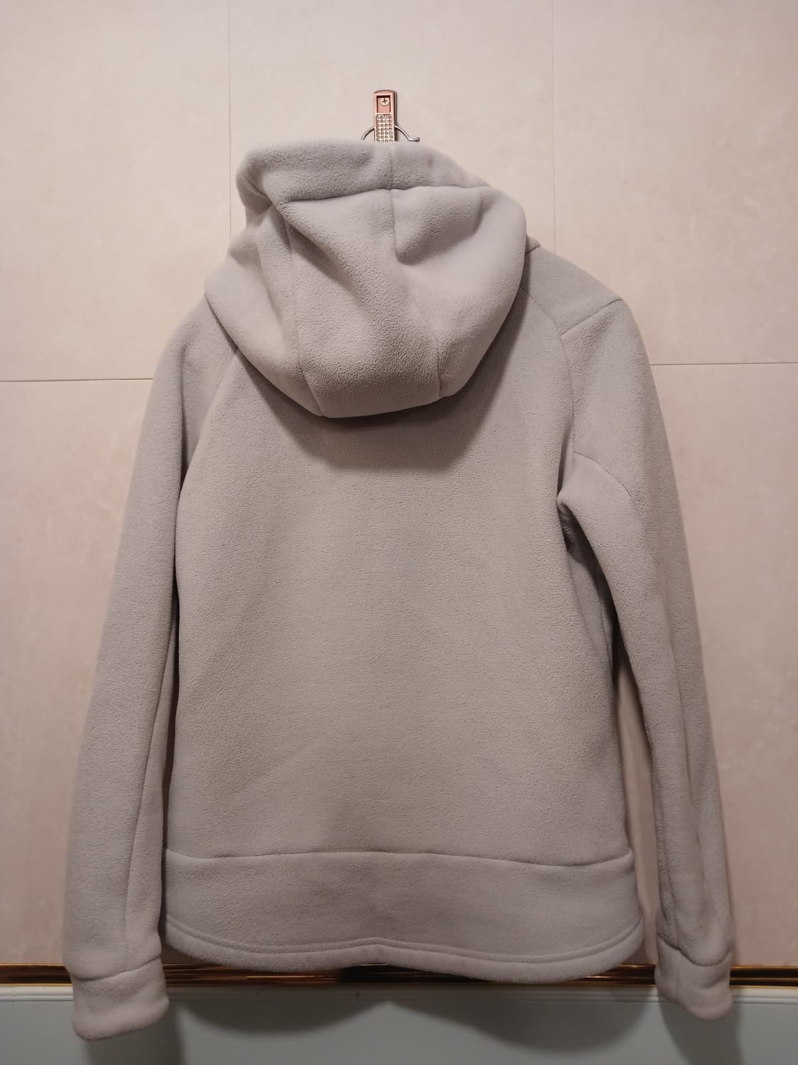 데상트 정품 여성 플리스 후드집업 90 사이즈 상품이미지7