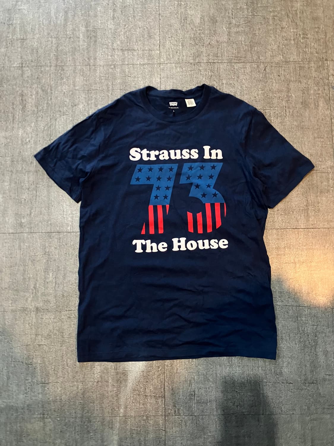 Levis 리바이스 올드스쿨스트릿 성조기로고 반팔티셔츠 상품이미지1