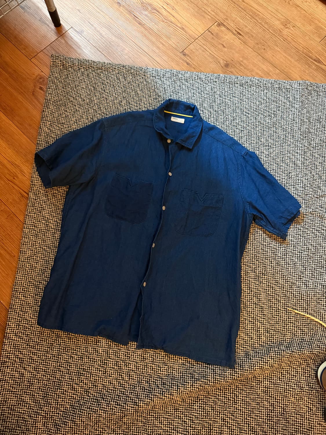 naissance(네이선스) 린넨 반팔셔츠 상품이미지1