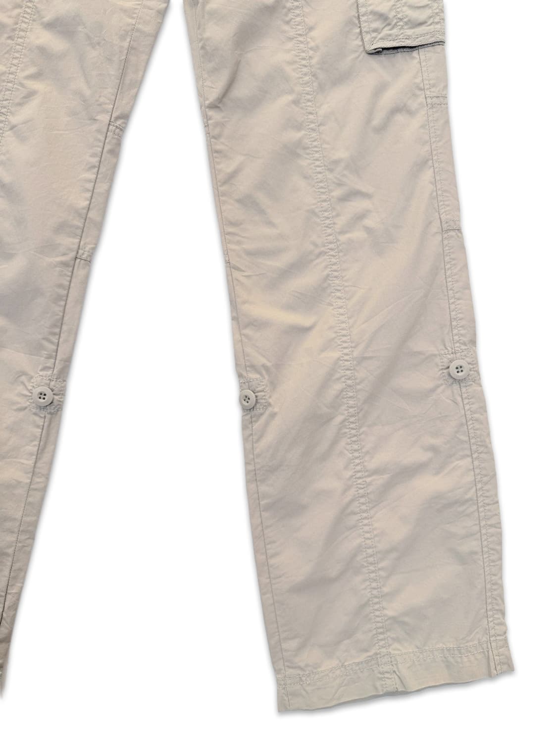 빈티지 initial 베이지 로우라이즈 카고 와이드 팬츠 상품이미지3