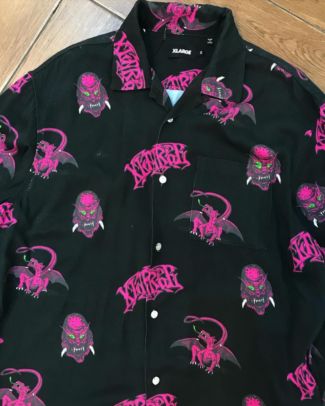 X-Large Dragon Pattern Shirt 상품이미지7