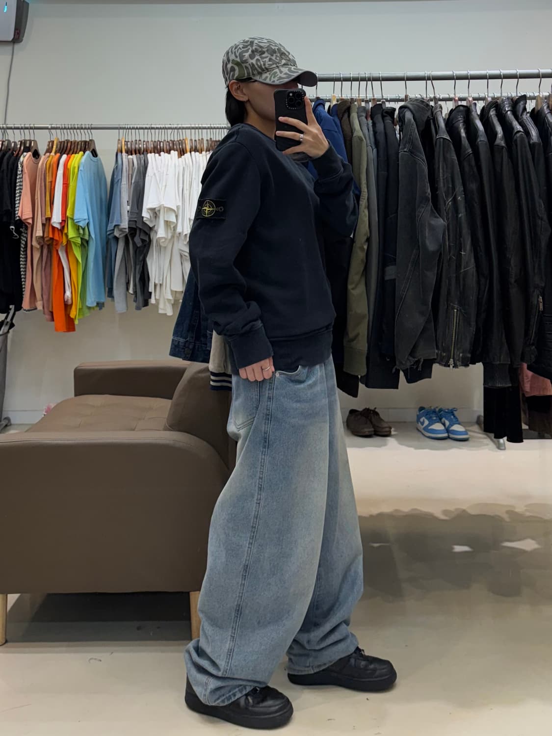 스톤아일랜드 와펜 맨투맨 상품이미지7