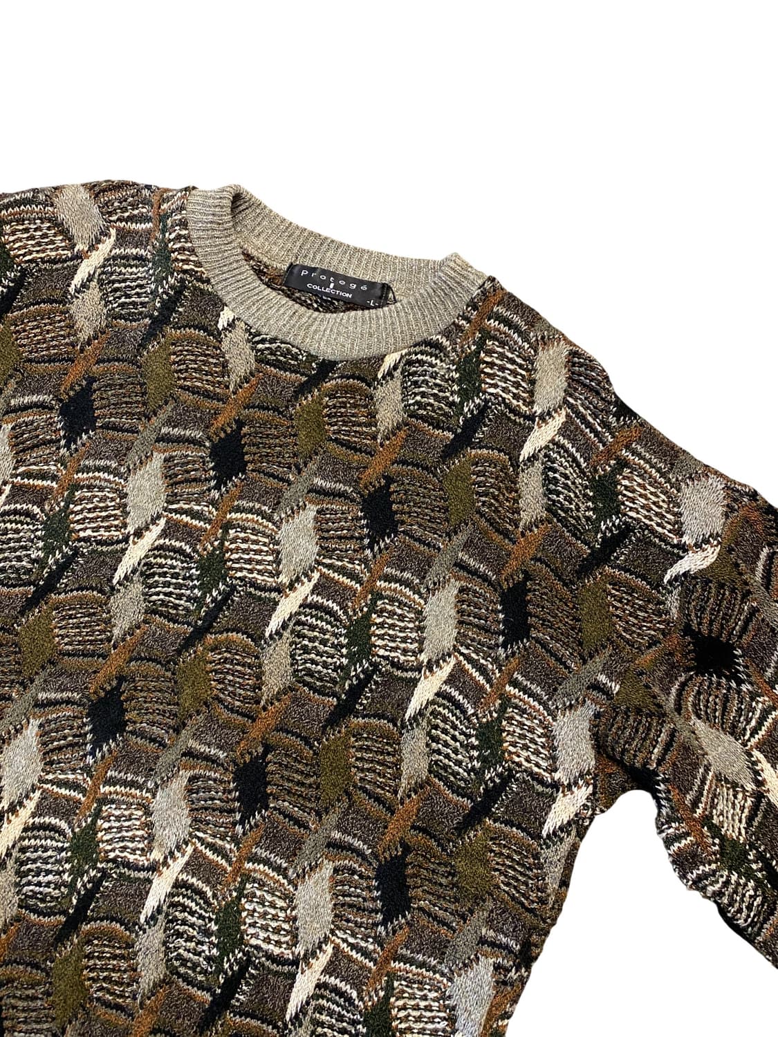 빈티지 라운드 니트 MADE IN USA (Man L) AA0982 상품이미지4