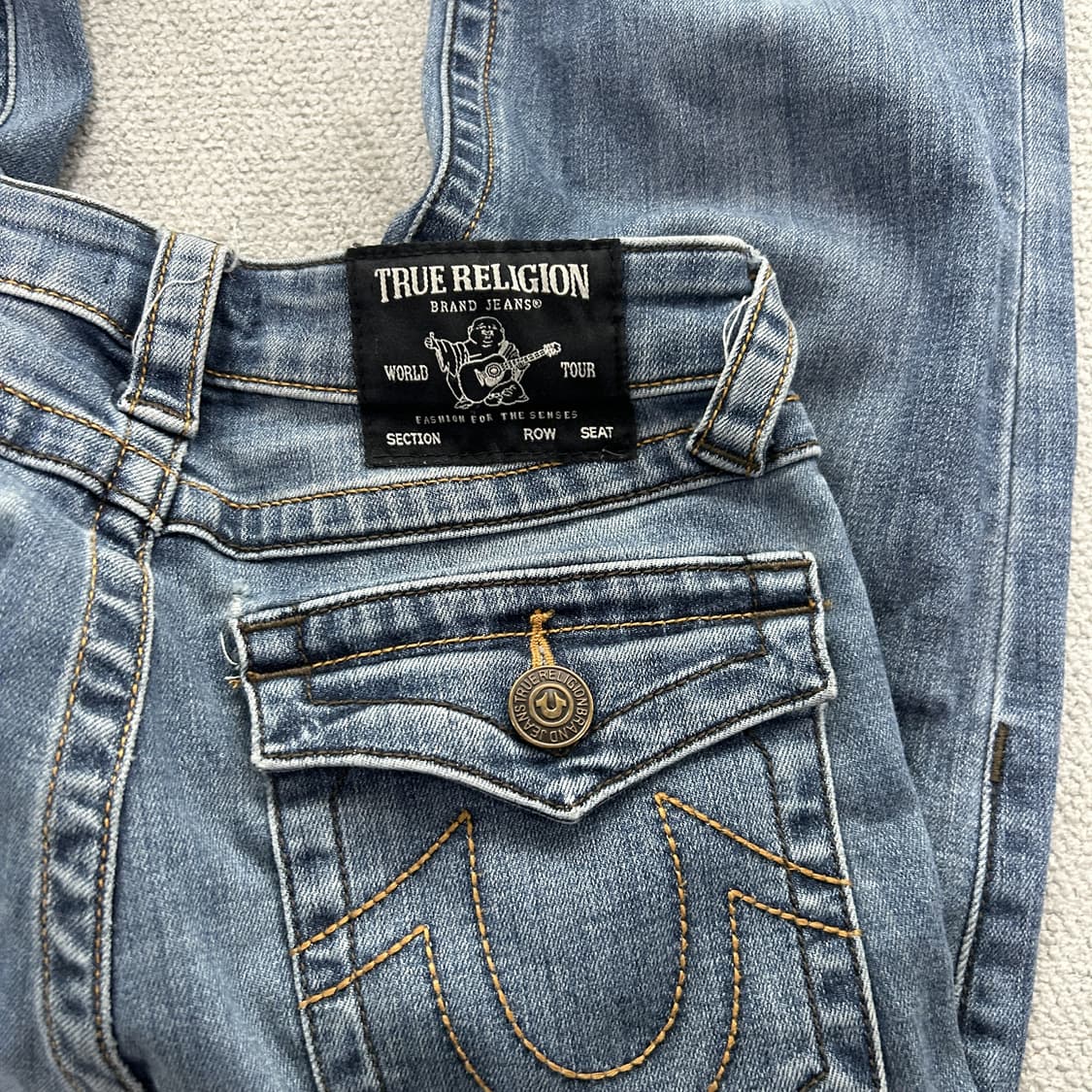 트루릴리젼 부츠컷 데님 청바지 27 상품이미지3